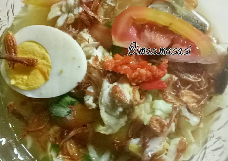 Cara Gampang Menyiapkan Soto Ayam Bening yang Menggugah Selera