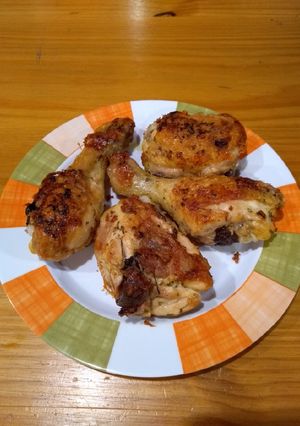 Una foto de Muslitos de pollo livianos