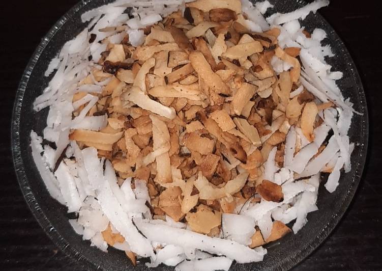 Recipe: Perfect Coconut flakes (kwakumeti) This is A Recipe That Has Been Tested  From Best My Grandma's Recipe !!