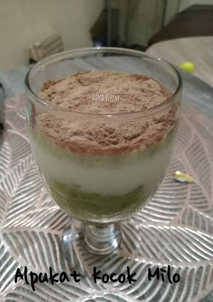 Foto resep Alpukat Kocok Milo