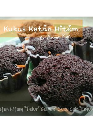 Foto resep Bolu Kukus Ketan Hitam ala MamaKen