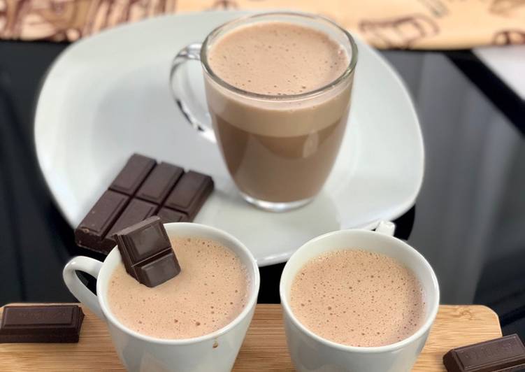 Recette: Chocolat chaud mousseux