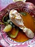 Pollo en caldito