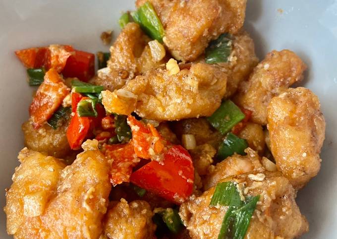 Yuk intip, Bagaimana cara membuat Udang dan Ayam Crispy Telur Asin  sempurna