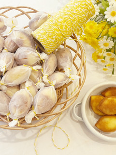 鬆餅機「檸檬造型瑪德蓮」好迷你、好可愛♡ 的食譜成品照片