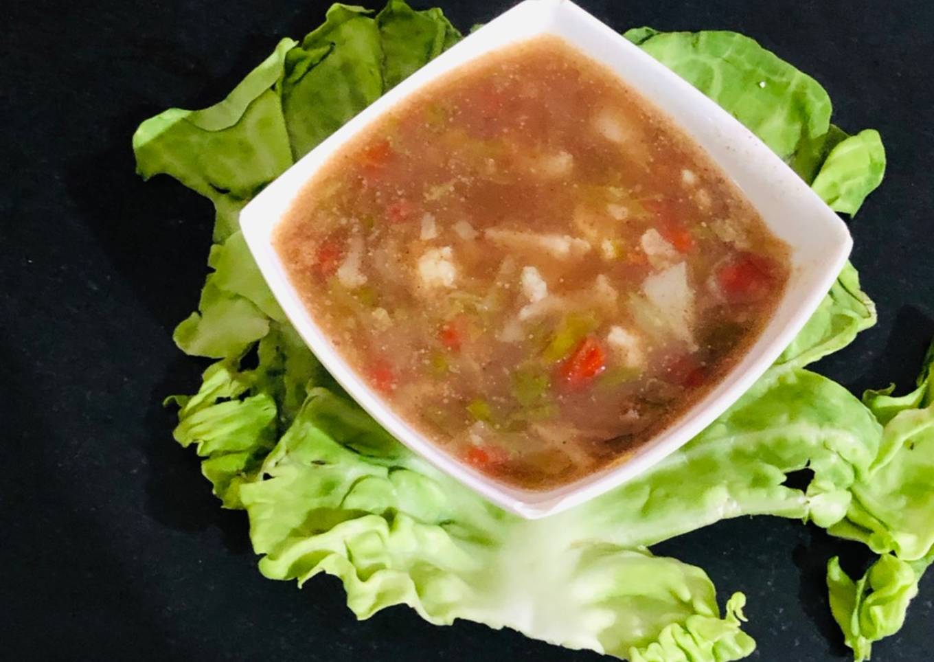 Mix veg Ragi soup