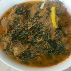 A picture of Yummy egusi soup.