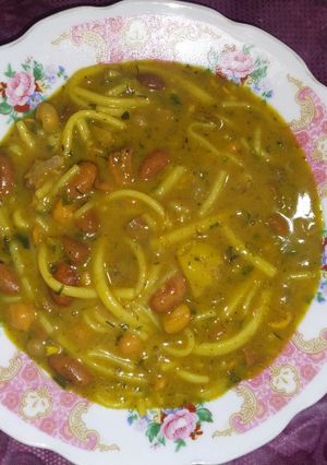 عکسی از دستور آش رشته با کشک 🍲