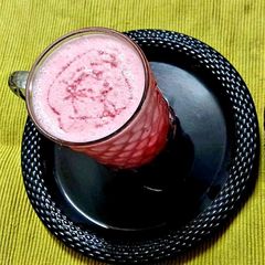 A picture of Rose Lassi 🌹.