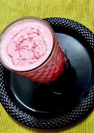 A picture of Rose Lassi 🌹.