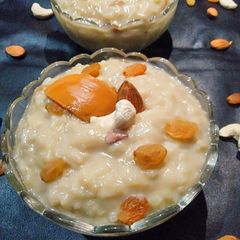 A picture of Jaggery Kheer.