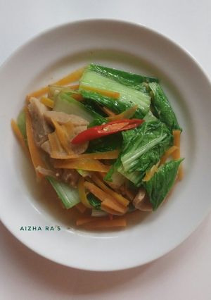Foto resep Cah sawi saos tiram