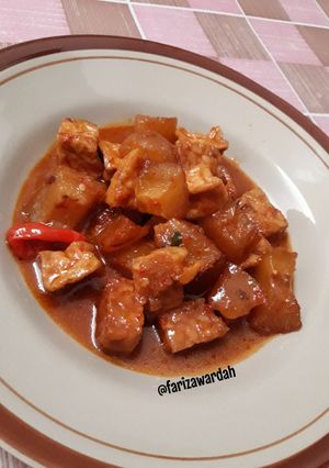 Foto resep Oseng Kikil Pedas Non MSG