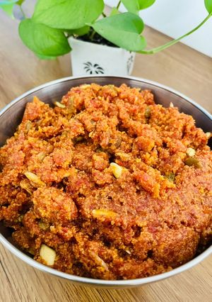 A picture of Carrot/Gajar ka Halwa🥕🥕.