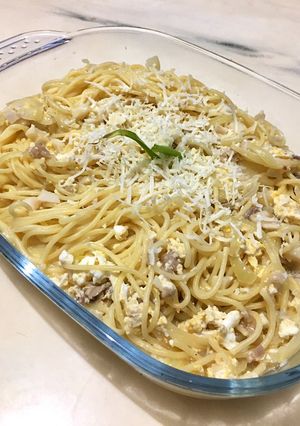Foto resep Spaghetti Carbonara 🍝