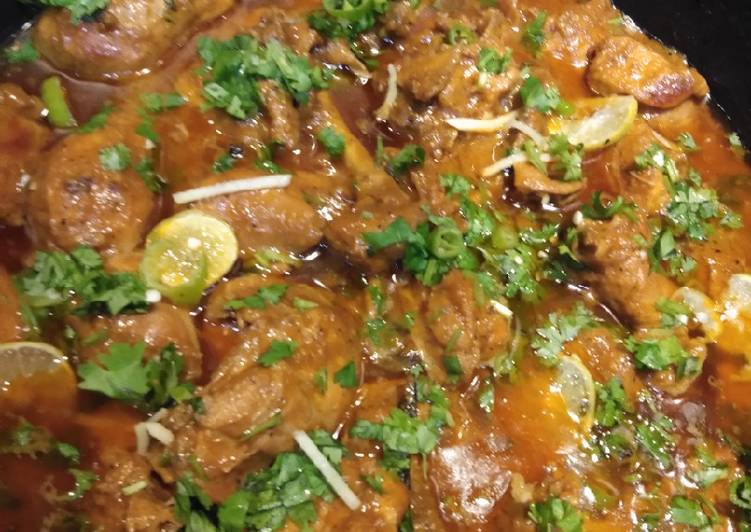 Step-by-Step Guide to Prepare Any-night-of-the-week Chicken krahi
