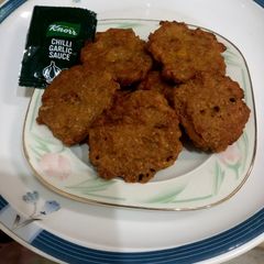 A picture of Chickpeas kabab.