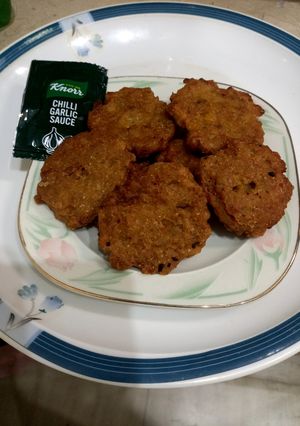 A picture of Chickpeas kabab.