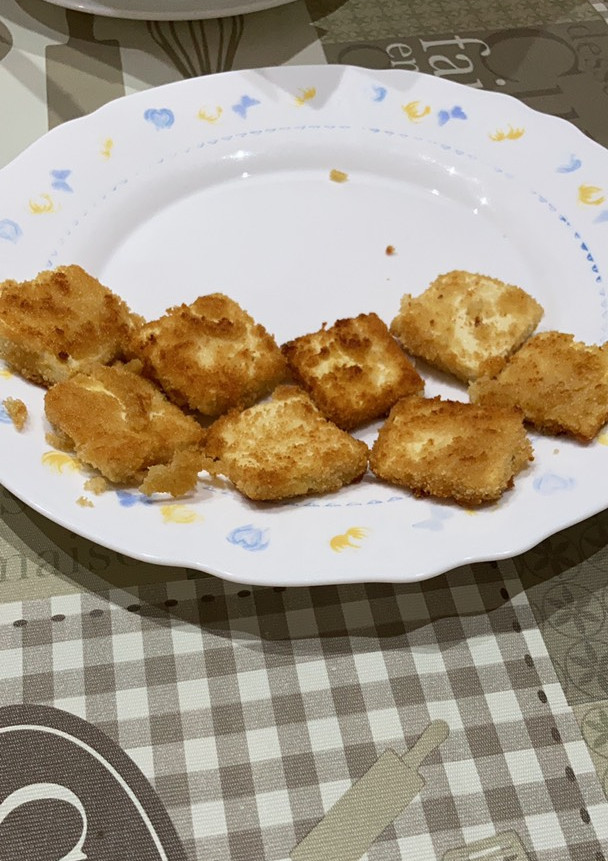 Una foto de Vegano: Tofu a la milanesa 💚