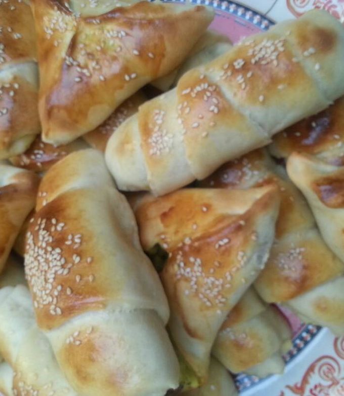 صورة لوصفة فطائر دجاج