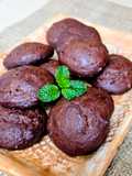 Galletitas rústicas de cacao con "harinas" alternativas