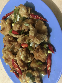 Foto resep Ayam tepung saus lemon madu