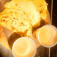 A picture of Namak Mirch ka Paratha.