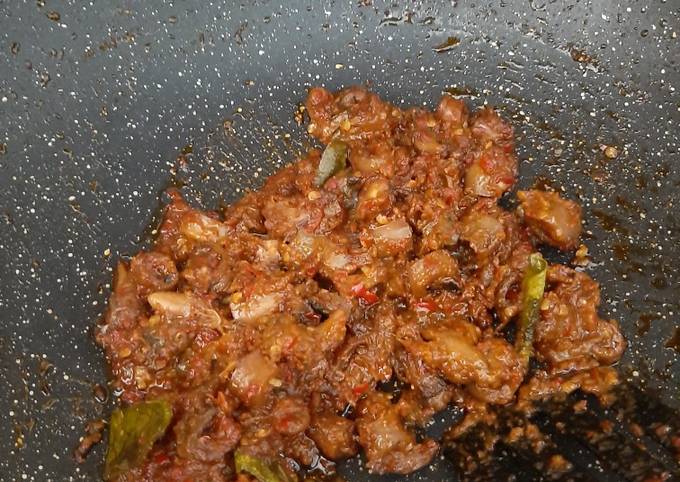 Sambel cumi kering