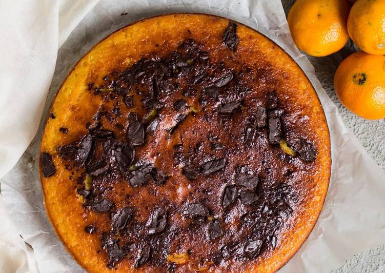 Bizcocho de Naranja y Chocolate 🍊🍫