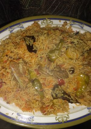 A picture of Beef Daigi Biryani.