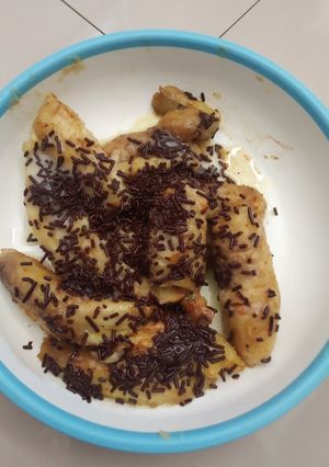 Foto resep Pisang panggang coklat messes