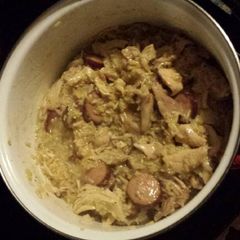A picture of Chicken bog.