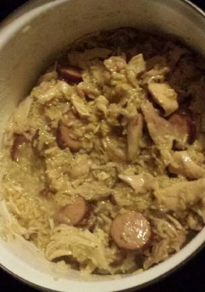 A picture of Chicken bog.
