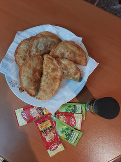 عکسی از دستور پیراشکی گوشت