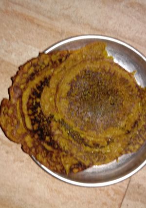 A picture of T બાજરી ના પુડા.