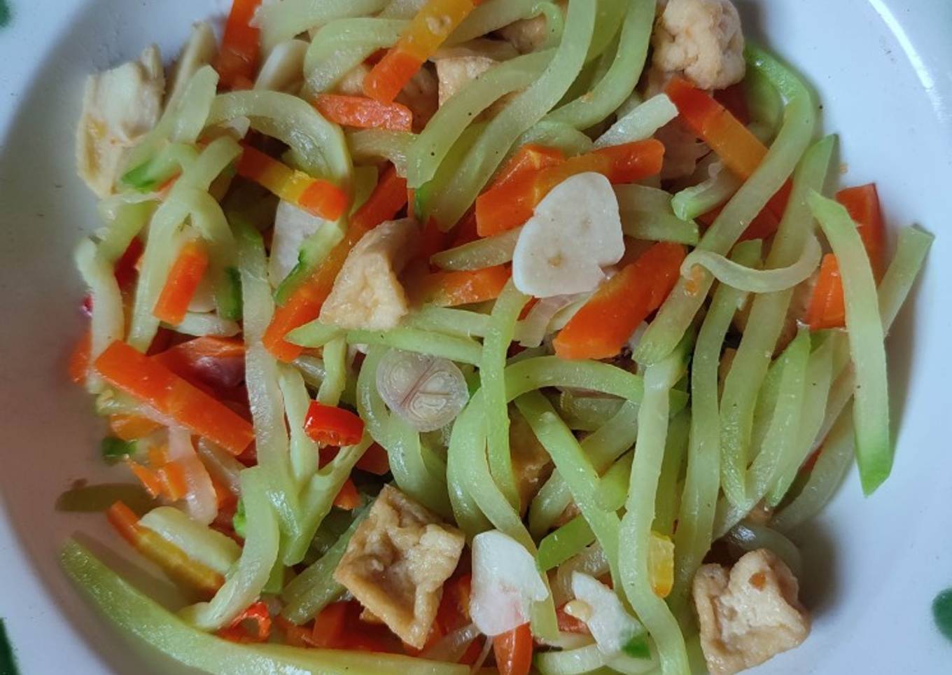 Tumis Manisa Tahu Wortel