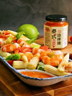 泰式涼拌蝦 的食譜成品照片