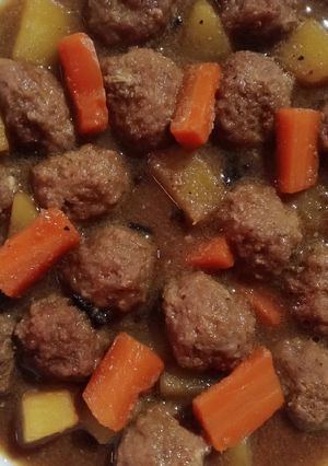 Foto resep Semur Bola Daging