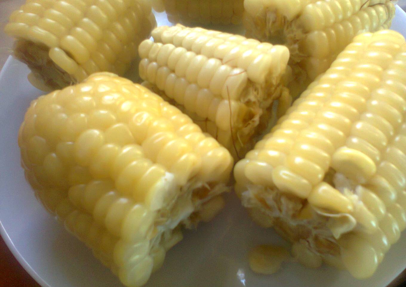 Boiled maize