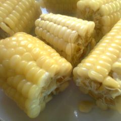 A picture of Boiled maize.