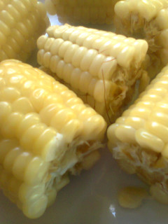 A picture of Boiled maize.