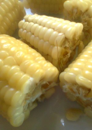 A picture of Boiled maize.