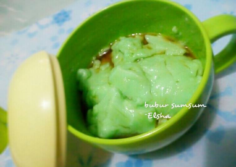 Bubur Sumsum Pasta Pandan