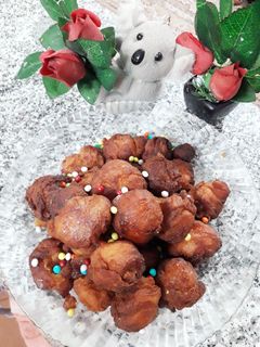 عکسی از دستور لگیمات شیرینی عربی