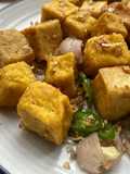 Tahu goreng cabe bawang garam, no ribet pastinya!