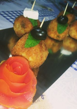 صورة لوصفة كروكات الأرز
