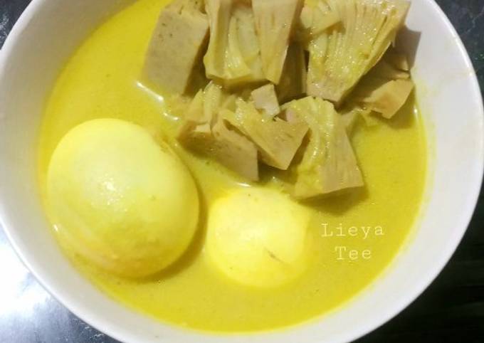 Anti Ribet, Bikin Gulai Nangka Muda + Telur Ala Warung Padang (Menu Anak) Menu Enak Dan Mudah Dibuat