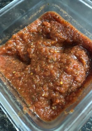 A picture of Homemade Salsa.
