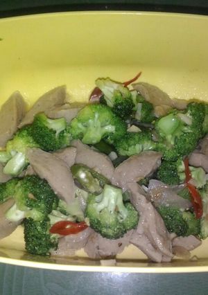 Foto resep Tumis brokoli dan bakso
