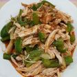 11.Ayam suwir paprika asam manis
